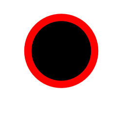 Black circle